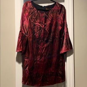 Alice and Olivia Red and black dress